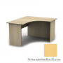 Письменный стол Тиса мебель СПУ-1 ПВХ, 1400x1200x750, терра желтая