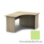 Письменный стол Тиса мебель СПУ-1 ПВХ, 1400x900x750, зеленая вода