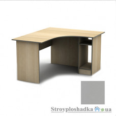 Письмовий стіл Тіса меблі СПУ-2 ПВХ, 1400x1200x750, алюміній