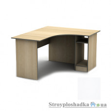Письменный стол Тиса мебель СПУ-2 ПВХ, 1200x1200x750, белый матовый