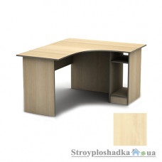 Письменный стол Тиса мебель СПУ-2 ПВХ, 1600x1200x750, береза майнау