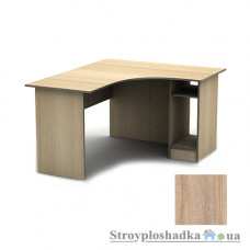 Письменный стол Тиса мебель СПУ-2 ПВХ, 1400x1200x750, дуб сонома