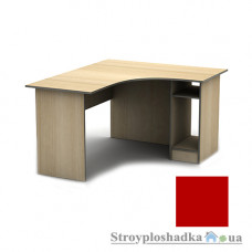 Письменный стол Тиса мебель СПУ-2 меламин, 1600x1200x750, красный