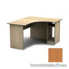 Письменный стол Тиса мебель СПУ-2 ПВХ, 1200x1200x750, ольха темная