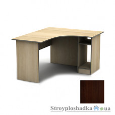 Письмовий стіл Тіса меблі СПУ-2 меламін, 1400x1200x750, горіх темний