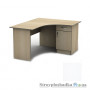 Письменный стол Тиса мебель СПУ-3 ПВХ, 1400x1200x750, белый матовый
