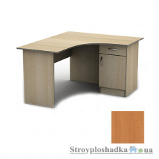 Письмовий стіл Тіса меблі СПУ-3 ПВХ, 1600x1200x750, вільха темна