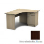 Письменный стол Тиса мебель СПУ-3 меламин, 1400x1200x750, орех темный