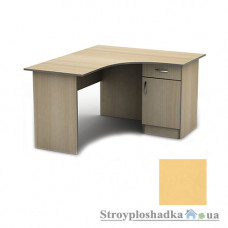 Письмовий стіл Тіса меблі СПУ-3 меламін, 1400x1200x750, терра жовта