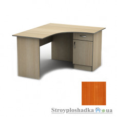Письменный стол Тиса мебель СПУ-3 меламин, 1200x1200x750, вишня оксфорд