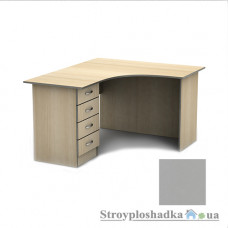 Письмовий стіл Тіса меблі СПУ-4 меламін, 1600x1400x750, алюміній