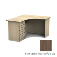 Письменный стол Тиса мебель СПУ-4 ПВХ, 1600x1400x750, сонома трюфель