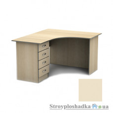 Письмовий стіл Тіса меблі СПУ-4 меламін, 1400x1400x750, ваніль