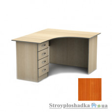 Письменный стол Тиса мебель СПУ-4 меламин, 1400x1400x750, вишня оксфорд
