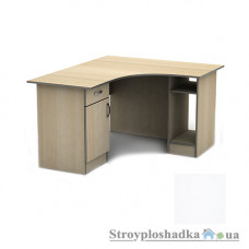 Письмовий стіл Тіса меблі СПУ-5 меламін, 1600x1400x750, білий матовий