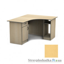 Письмовий стіл Тіса меблі СПУ-5 ПВХ, 1400x1400x750, терра жовта