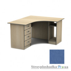 Письмовий стіл Тіса меблі СПУ-6 ПВХ, 1200x1200x750, терра блакитна