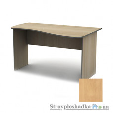 Письмовий стіл Тіса меблі СПУ-7 меламін, 1000x750x750, бук світлий