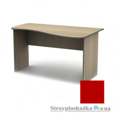 Письменный стол Тиса мебель СПУ-7 ПВХ, 1200x750x750, красный