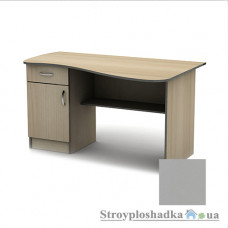 Письменный стол Тиса мебель СПУ-8 ПВХ, 1200x750x750, алюминий
