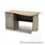 Письмовий стіл Тіса меблі СПУ-8 ПВХ, 1400x750x750, білий матовий