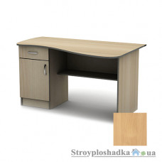 Письменный стол Тиса мебель СПУ-8 меламин, 1400x750x750, бук светлый