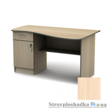 Письменный стол Тиса мебель СПУ-8 ПВХ, 1400x750x750, дуб молочный