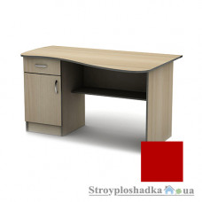Письменный стол Тиса мебель СПУ-8 ПВХ, 1400x750x750, красный