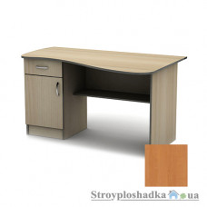 Письменный стол Тиса мебель СПУ-8 ПВХ, 1400x750x750, ольха темная
