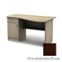 Письменный стол Тиса мебель СПУ-8 ПВХ, 1200x750x750, орех темный