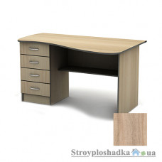 Письменный стол Тиса мебель СПУ-9 ПВХ, 1400x750x750, дуб сонома