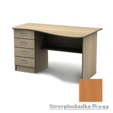 Письменный стол Тиса мебель СПУ-9 меламин, 1200x750x750, ольха темная