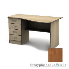 Письменный стол Тиса мебель СПУ-9 ПВХ, 1200x750x750, орех лесной