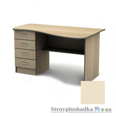 Письменный стол Тиса мебель СПУ-9 меламин, 1200x750x750, ваниль