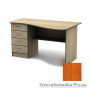 Письмовий стіл Тіса меблі СПУ-9 меламін, 1400x750x750, вишня оксфорд