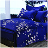 Синя постільна білизна