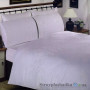 Комплект постельного белья Arpaci Бамбук 200х220 см, Eva (пододеяльник, простынь, 4 наволочки) 60 бамбук, 40 хлопок, вышивка, кремовый
