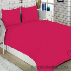 Комплект постельного белья Classi 160х220 см, Colorful (1 пододеяльник, 1 простынь, 1 наволочка), хлопок, рисунок-однотонный, малиновый