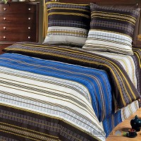 Комплект постільної білизни Miratex Top Dreams Cotton Динаміка, 220х240 см, (2 підковдри, простирадло, 2 наволочки), кольоровий, геометричні візерунки