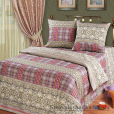 Комплект постельного белья Miratex Top Dreams Cotton Венецианские кружева, 150х220 см, (пододеяльник, простынь, 2 наволочки), розовый, узоры