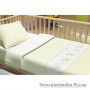 Комплект постельного белья Miratex Top Dreams Kidsdream Baby bear, 110х150 см, (пододеяльник, простынь, 1 наволочка), бежевый, мишки