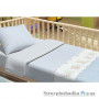 Комплект постельного белья Miratex Top Dreams Kidsdream Baby bear, 110х150 см, (пододеяльник, простынь, 1 наволочка), голубой, мишки