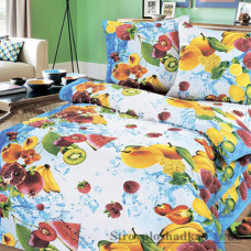 Комплект постельного белья Miratex Top Dreams Kidsdream Фруктовый микс, 150х210 см, (пододеяльник, простынь, 1 наволочка), цветной, фрукты