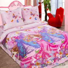Комплект постельного белья Miratex Top Dreams Kidsdream Мечты красавицы, 160х220 см, (пододеяльник, простынь, 1 наволочка), цветной, принцессы