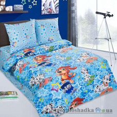 Комплект постельного белья Miratex Top Dreams Kidsdream Скейтборд, 150х210 см, (пододеяльник, простынь, 1 наволочка), цветной, животные