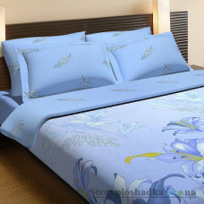Комплект постельного белья Miratex Top Dreams Цветочная орхидея, 160х220 см, (2 пододеяльника, простынь, 4 наволочки), поплин