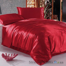 Комплект постільної білизни Moka textile AtlasKrasniy, 200х220 см, (підковдра, простирадло, 2 наволочки), червоний