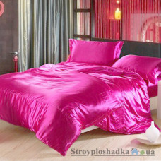 Комплект постельного белья Moka textile AtlasMalina, 175х210 см, (пододеяльник, простынь, 2 наволочки), малиновый