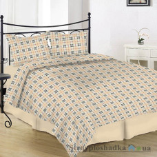 Комплект постельного белья Moka textile Барберри b00199, 145х210 см, (2 пододеяльника, простынь, 2 наволочки), бязь