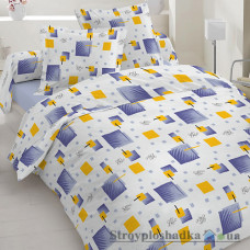 Комплект постельного белья Moka textile Геометрия, 145х210 см, (2 пододеяльника, простынь, 2 наволочки), бязь люкс